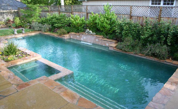 Desain Kolam renang Rumah Minimalis Modern