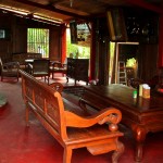 Desain Ruang Tamu Minimalis Adat Joglo