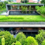 Desain Taman Diatas Rumah Minimalis
