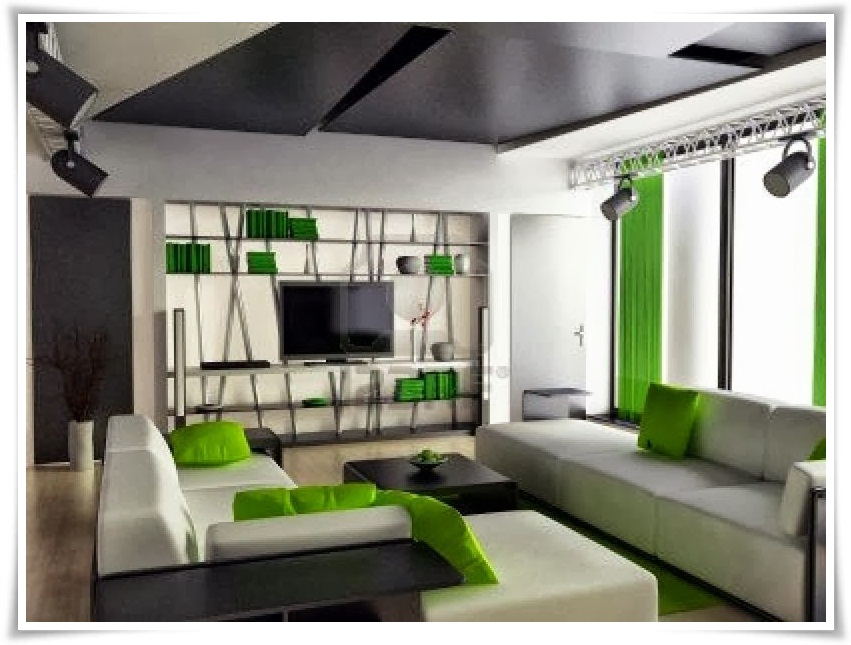 Desain Interior Ruang Tamu Modern