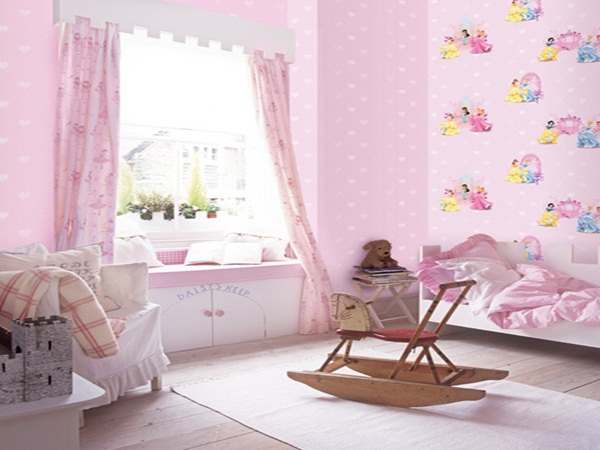 Wallpaper Modern Nuansa Pink