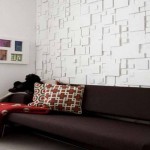 Wallpaper Ruang Tamu Motif Sederhana