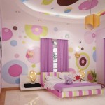 Desain Wallpaper Kamar Tidur Pink Ungu