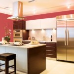 warna cat dapur minimalis coklat Abu