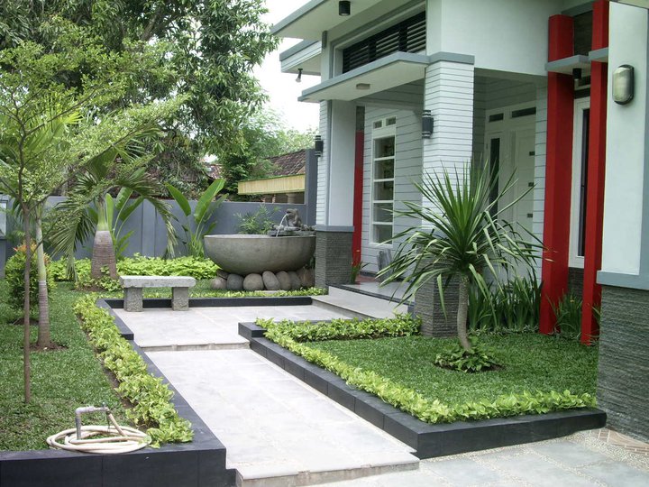Desain Teras Rumah Minimalis Modern Asri