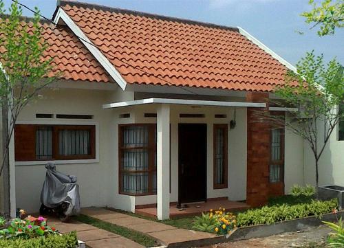 Rumah minimalis tropis 1 lantai, dengan dominmasi warna putih