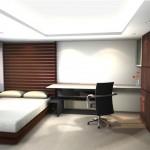 Desain Interior Kamar Tidur Sempit Modern
