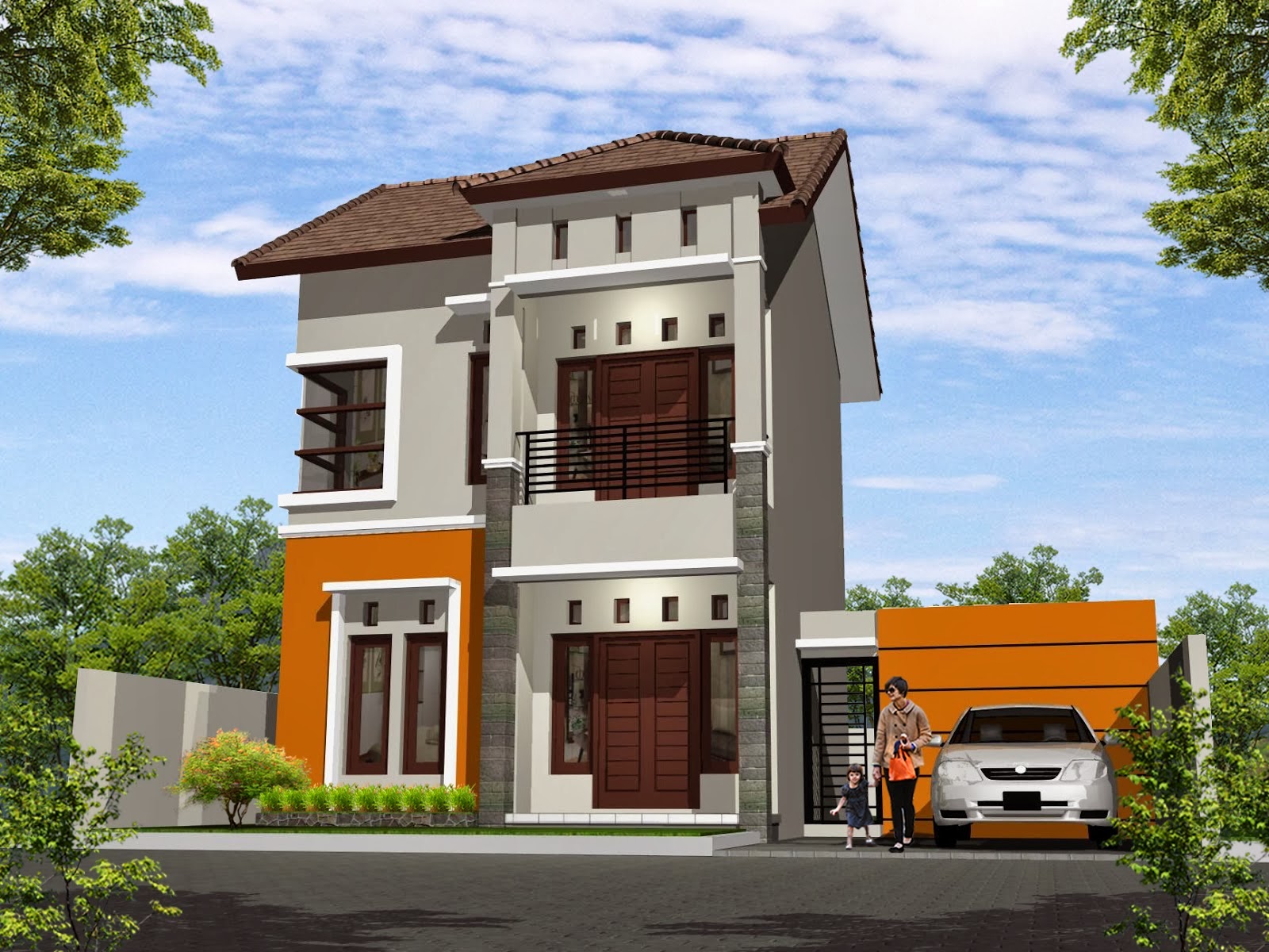Arsitek Rumah Minimalis Modern Tropis