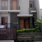 pagar rumah minimalis modern bahan besi