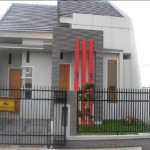 pagar rumah minimalis modern bahan besi tapi elegan