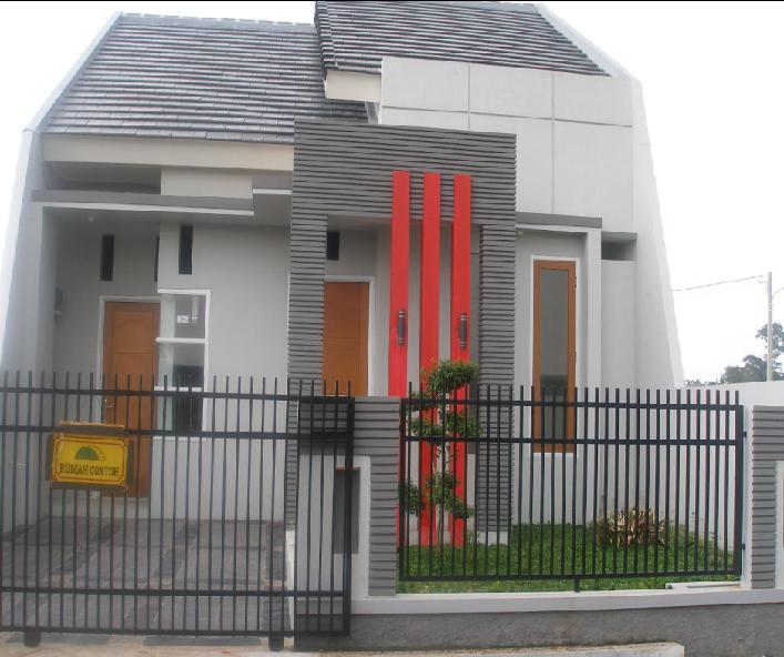 pagar rumah minimalis modern bahan besi tapi elegan