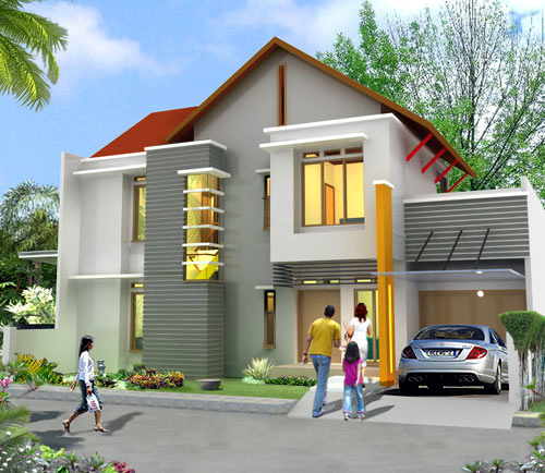 Nuansa Kuning Tampak Depan