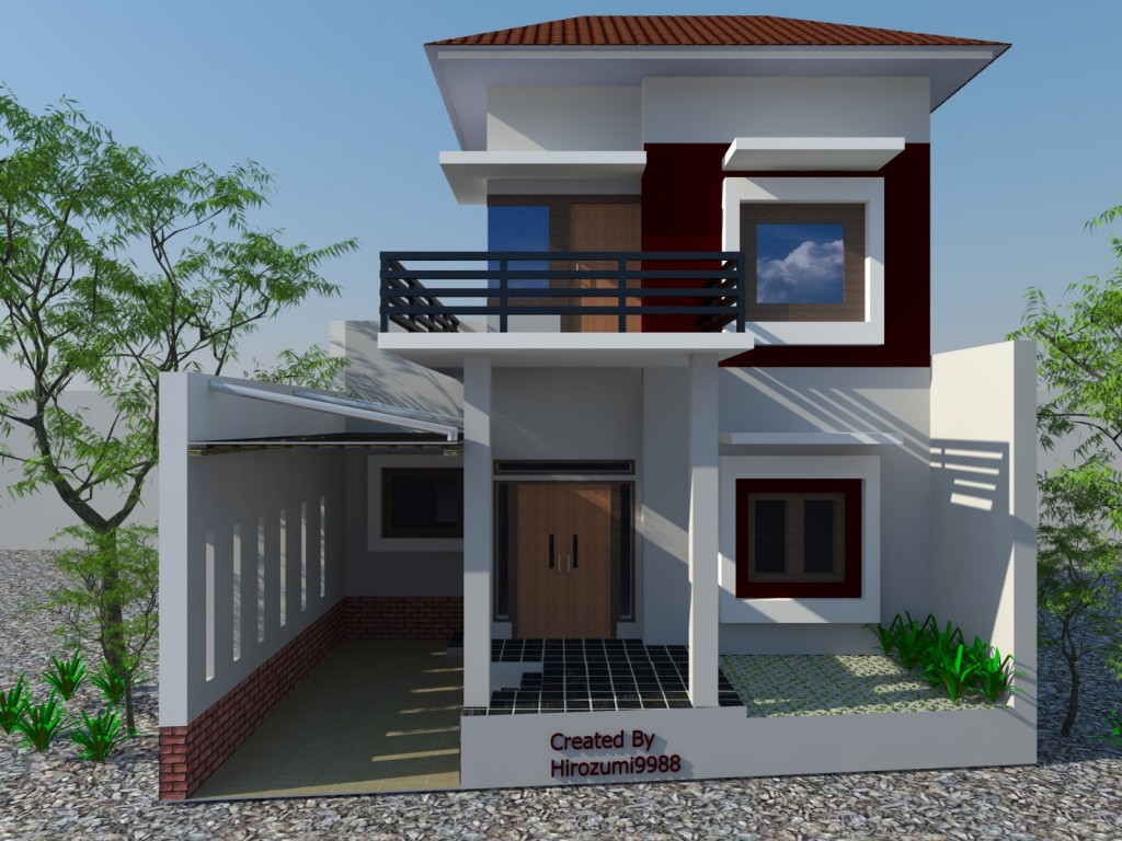 Desain Gambar Rumah Minimalis 1 Lantai