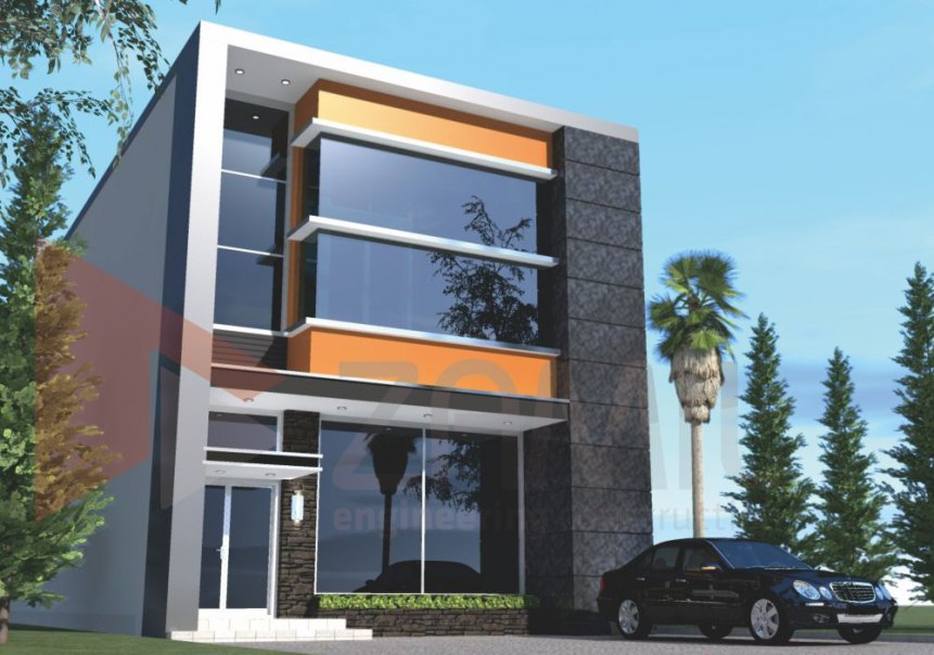 Desain Rumah Toko Minimalis 1 Lantai