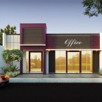 Desain Rumah Toko Kantor Modern