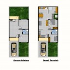 Ukuran Rumah Minimalis Modern