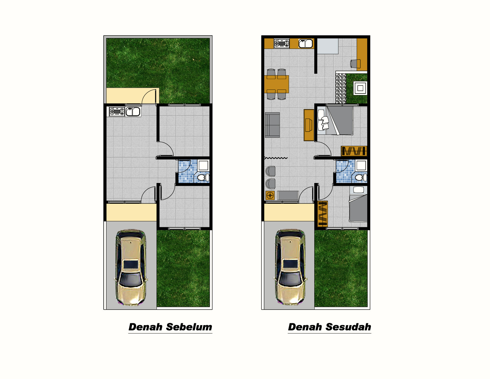 Ukuran Rumah Minimalis Modern