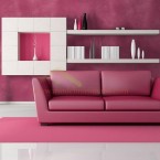 Warna Cat Dinding Rumah Merah Muda | Desain Interior Rumah Warna Pink