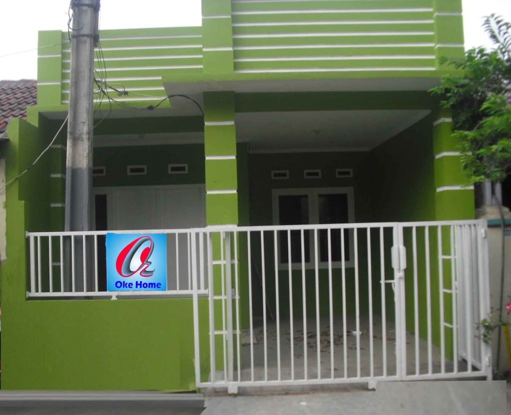contoh cat rumah minimalis tampak depan