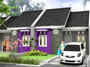 contoh warna cat luar rumah minimalis yang cantik