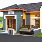 contoh warna cat luar rumah minimalis yang cantik
