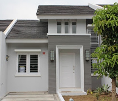 Contoh Warna Cat Rumah Minimalis