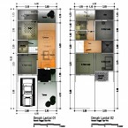 Ukuran Rumah Minimalis Modern
