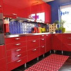 Desain Interior Rumah Minimalis Berkonsep Merah