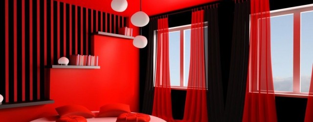 Desain Interior Rumah Minimalis Berkonsep Merah