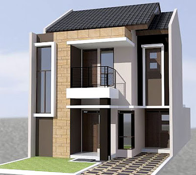 Model Rumah Minimalis 2 Lantai Bagus