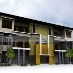 contoh cat rumah minimalis tampak depan