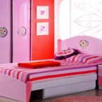 Warna Cat Kamar Tidur Anak Merah Muda