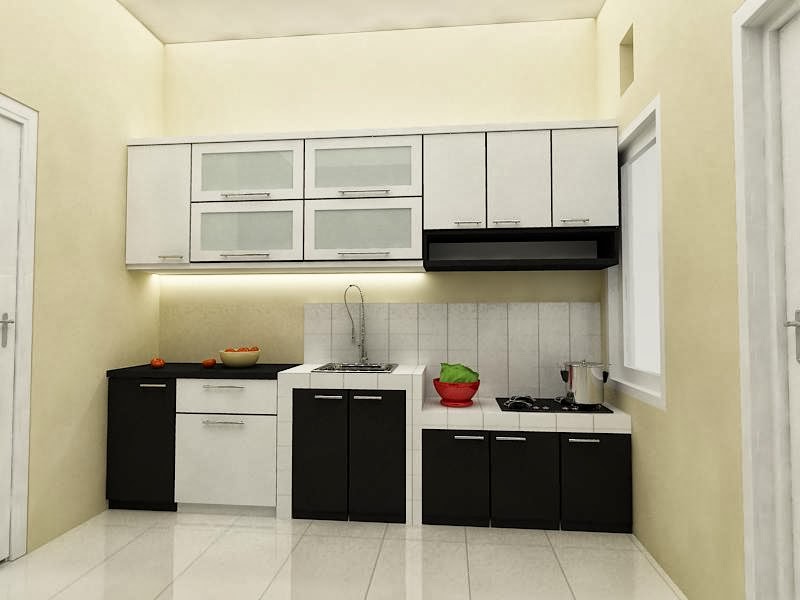 Contoh desain dapur rumah minimalis modern