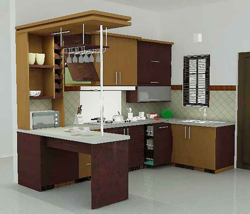 Gambar Desain Interior Dapur Minimalis