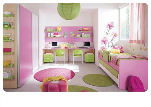 Desain Kamar Tidur Anak Perempuan