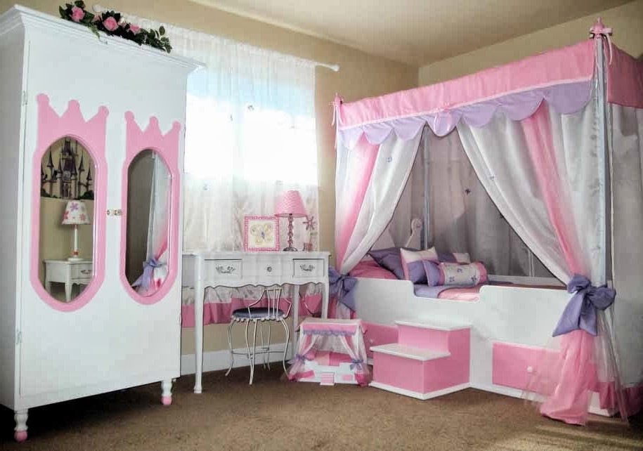 Desain Kamar Tidur Anak Perempuan