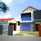 gambar rumah tingkat unik