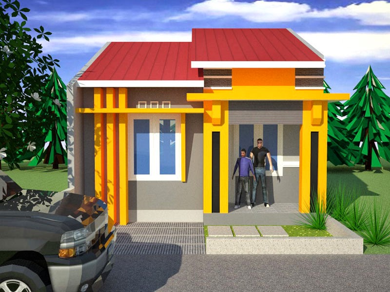 Desain Rumah Type 45