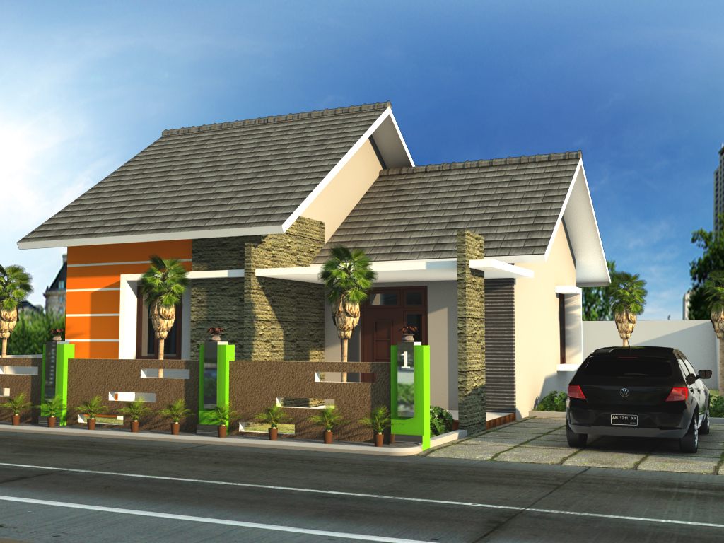 Desain Rumah Minimalis Type/Tipe 21