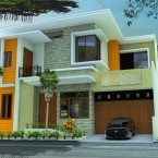 Desain Rumah Minimalis Mewah 2 Lantai Modern