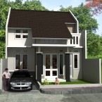 Rumah Minimalis Modern Mobil Di Depan