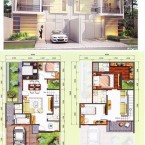 Gambar Sketsa Rumah Minimalis 2 lantai
