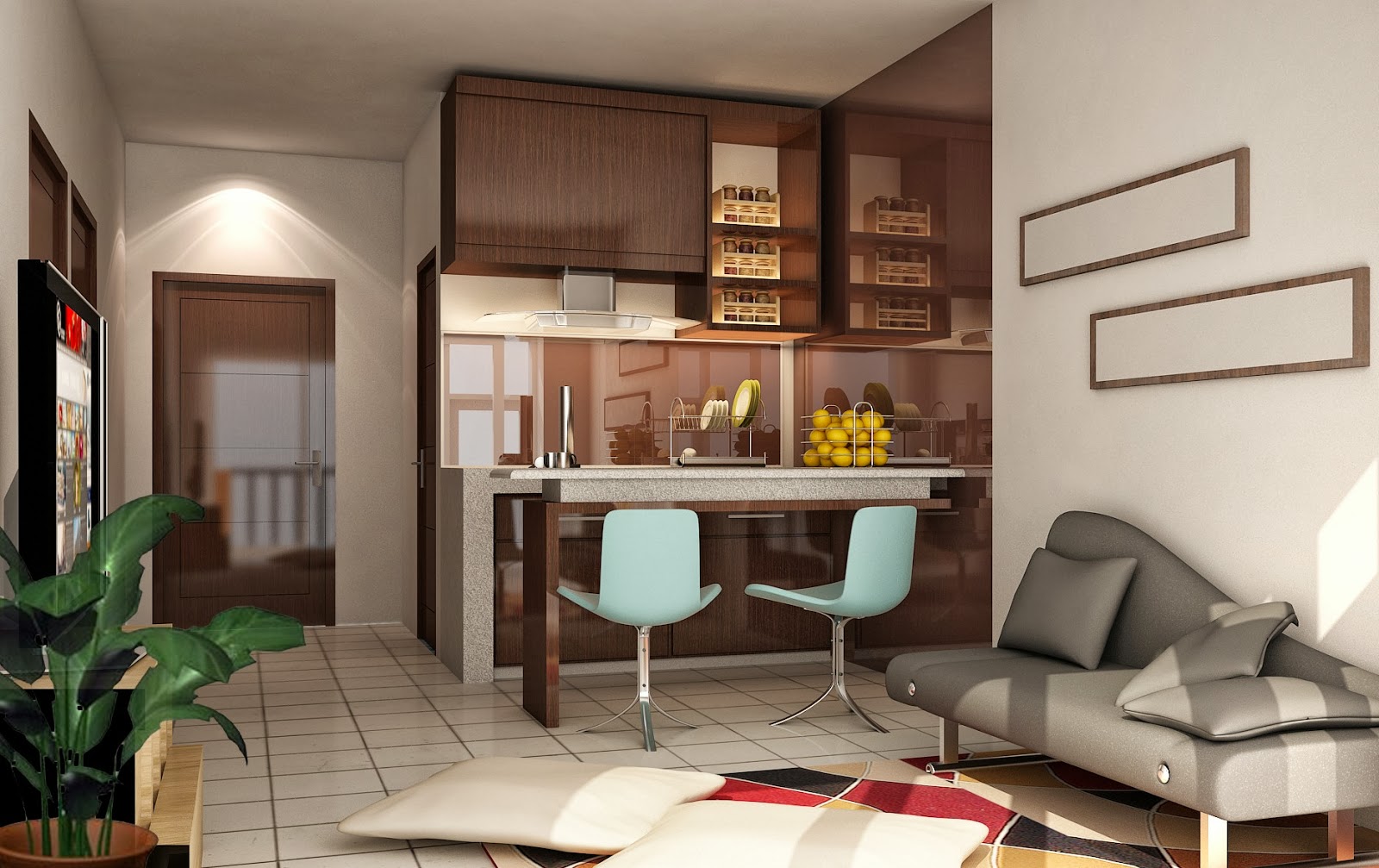 Interior Rumah Type 36