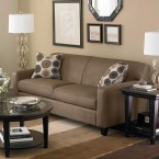 interior Ruang tamu Minimalis Modern dengan Sofa