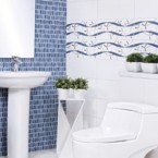 Keramik Dinding Kamar Mandi Warna Seronok
