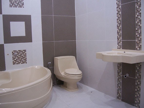 Model kamar mandi sederhana minimalis Modern