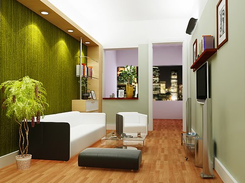 Model Ruang Tamu Minimalis Sempit