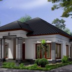 Desain Rumah Mewah Minimalis 1 Lantai Yang Megah