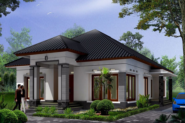 Desain Rumah Mewah Minimalis 1 Lantai Yang Megah