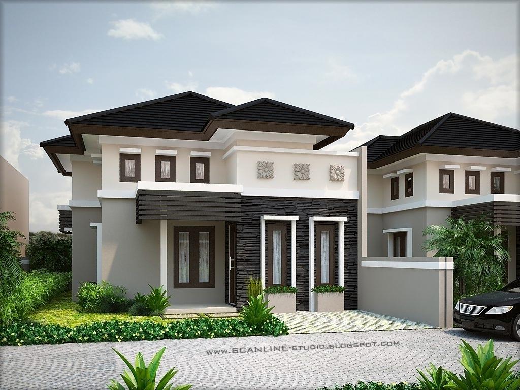 Rumah Mewah 1 Lantai Modern Minimalis